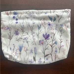 Floral Print Pouch